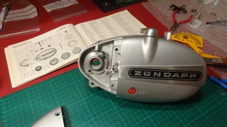 Kupplungsdeckel fertig